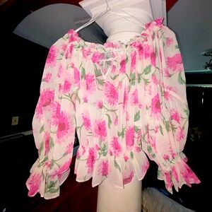 Floral Blouse Size 4